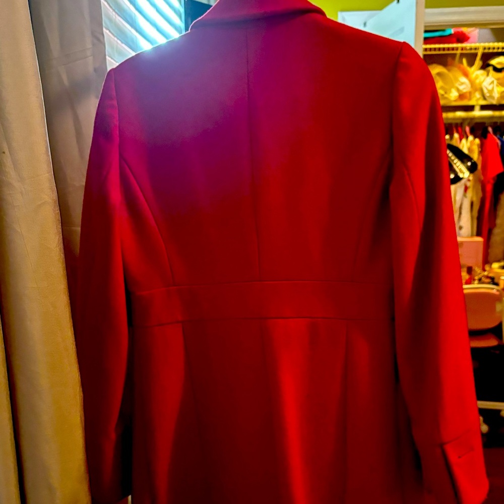 Beautiful J Crew red winter coat